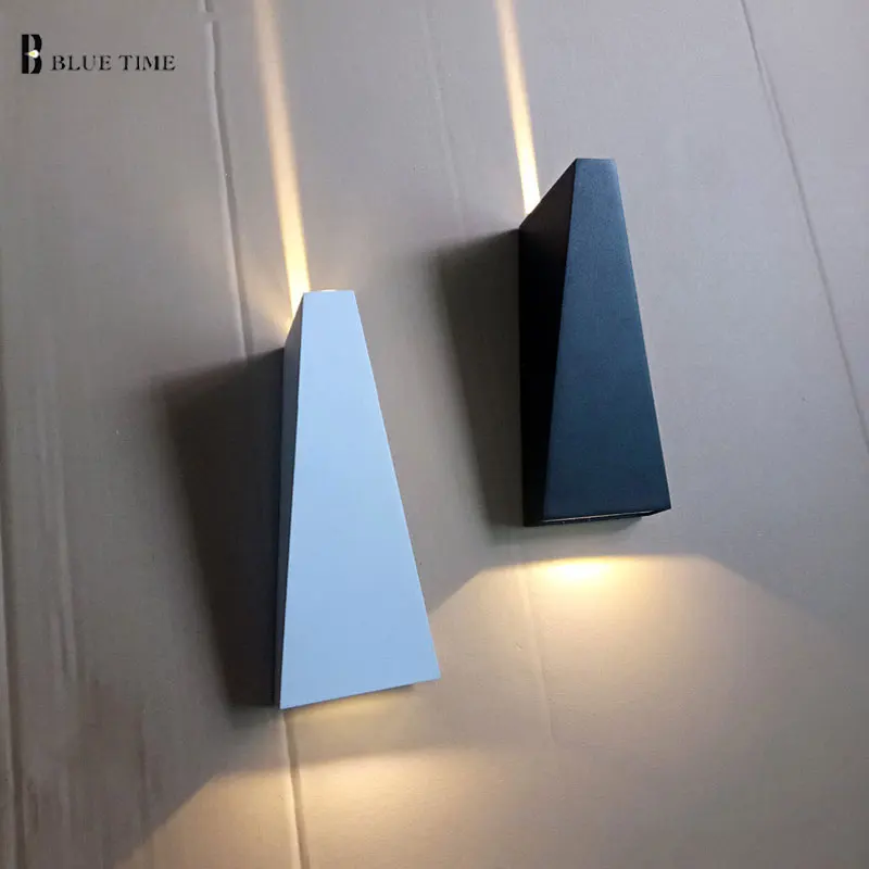 New Modern Led Wall Light For Living Room Bedroom 10w Sconce New Modern Led Wall Light For Living Room Bedroom 10w Sconce Black White Color Indoor Home Decoration Lamp Fixture In Lamps From Lights