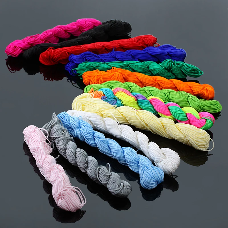 1MM Chinese Knotting Cord Nylon Cords Macrame Thread Cord Wire Beading