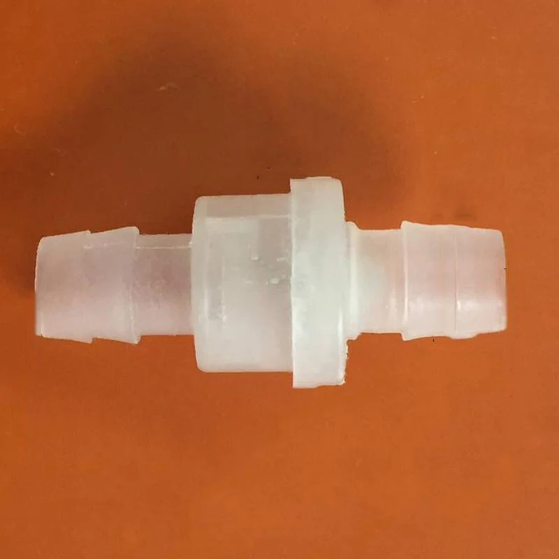 

5PCS 8mm Hose Barb Plastic Transparent One Way Inline Check Valve Aquarium Pipe Fitting For Fuel Diesel Gas Liquid Water