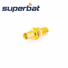 Superbat РЧ коаксиальный разъем адаптер MCX разъем MCX Штекерная перегородка прямой РЧ коаксиальный разъем с адаптером