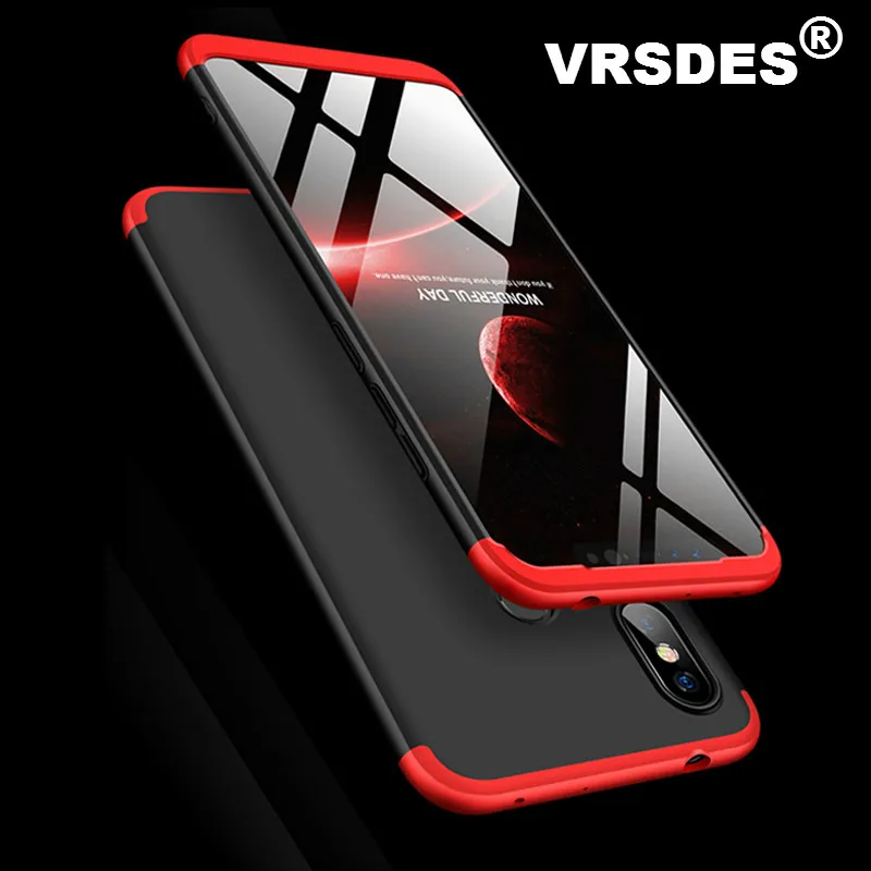 

For Xiaomi Redmi Note 6 Pro Case 360 Full Protection Hard PC Phone Case For Xiaomi Redmi Note 6 5 Pro 6A Mi A2 Lite Cases Coque