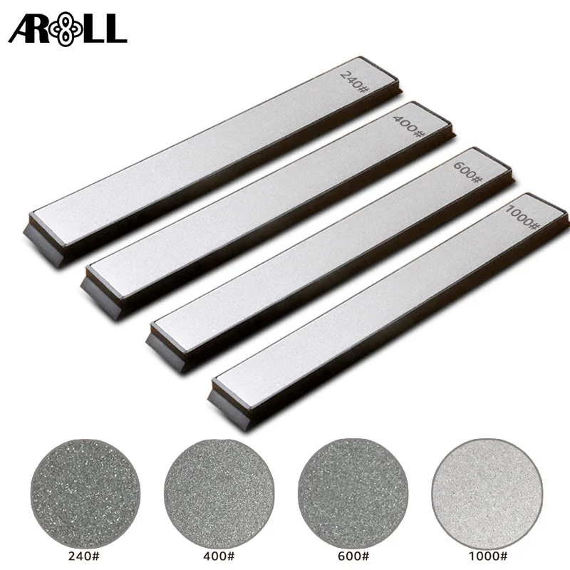 

Professional Diamond Knife Sharpener Tool Angle Sharpening Stone Whet Stone 240 400 600 1000 Grit