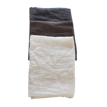 

45*65cm Solid Japanese Style Mat Napkin Cotton Linen Dessert Table Napkins Tea Towels Kitchen Dishcloth Placemats