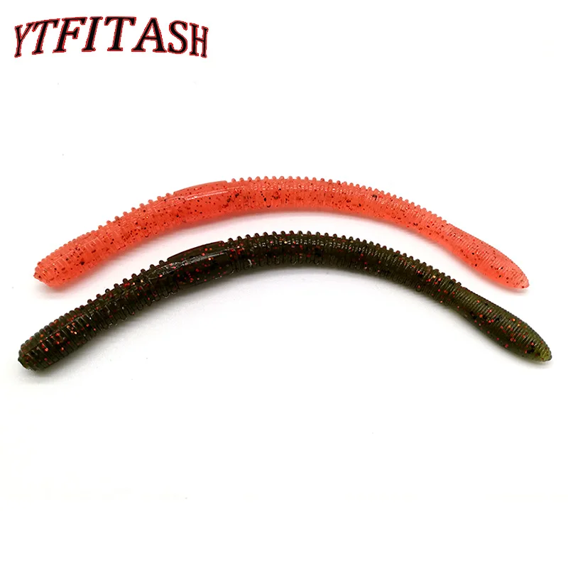 

YTFITASH 8pcs/Lot Salt Worm Soft Baits 115mm 4.2g Artificial Fishing Lures Sea Worms Earthworm Fishing Soft Lures Wobblers