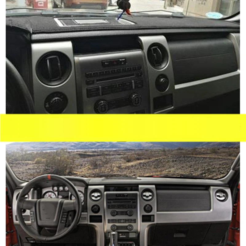 Чехол для приборной панели автомобиля Ford F150 2009 2014 левого привода 1