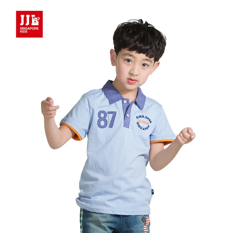 2016 boys polo shirt kids shorts children polos short sleeve brand boys
