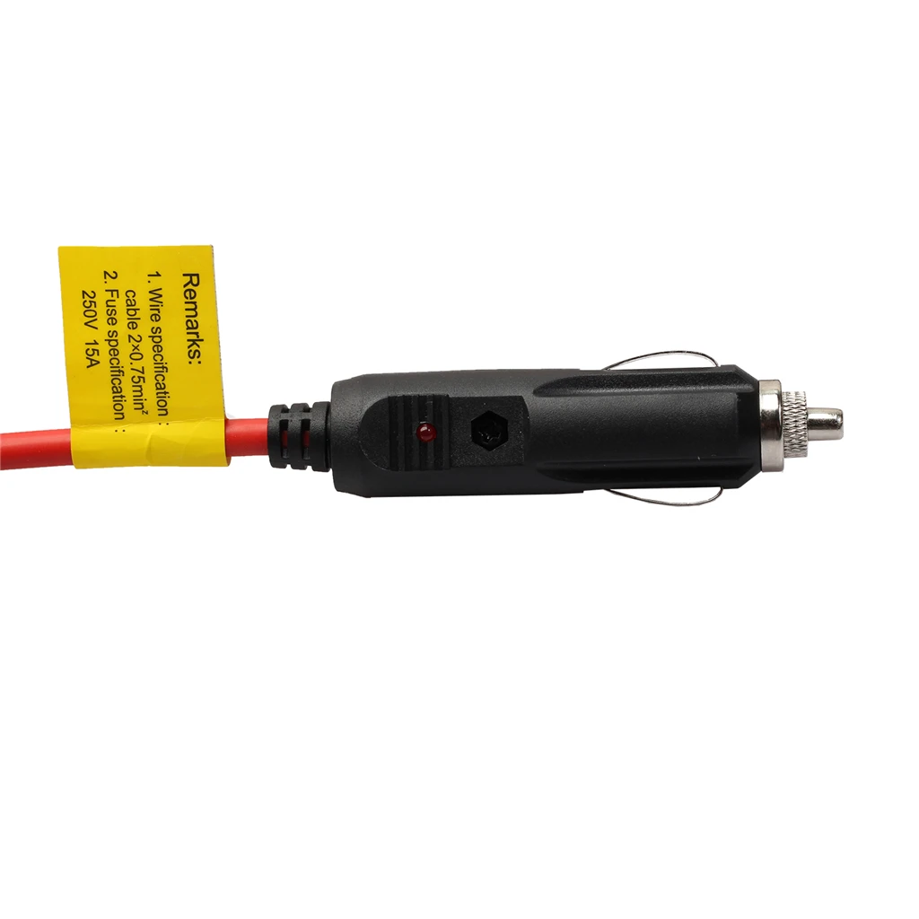 12V/24V Universal Car Cigarette Lighter Extension Cable Adapter Socket Plug Charger Lead On Off Switch 
