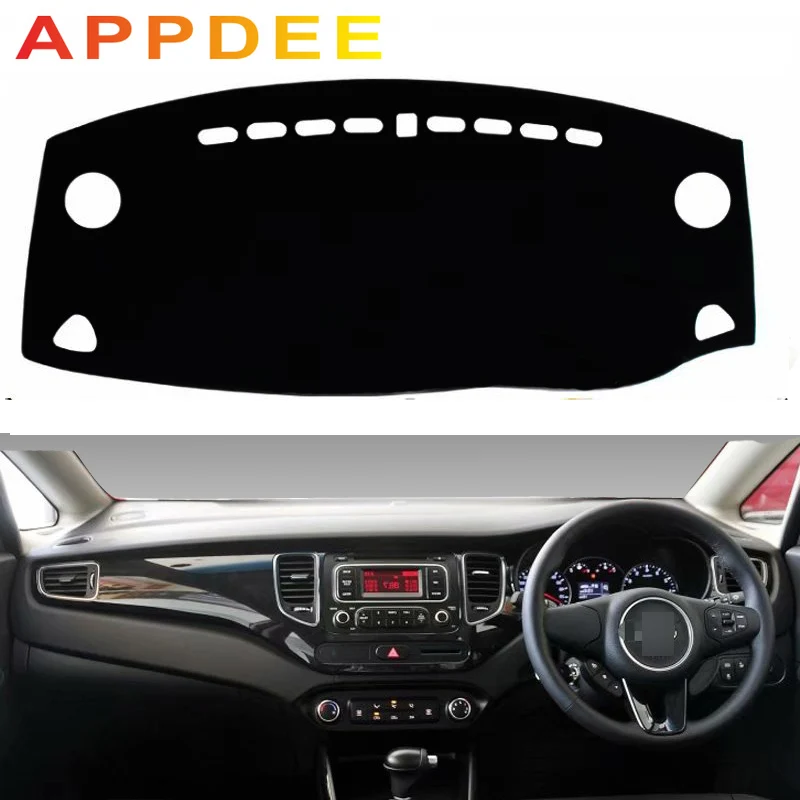 APPDEE для Kia Carens Rondo 2013 2014 2015 2016 2017 2018 Чехлы стайлинга автомобилей Dashmat Dash коврик