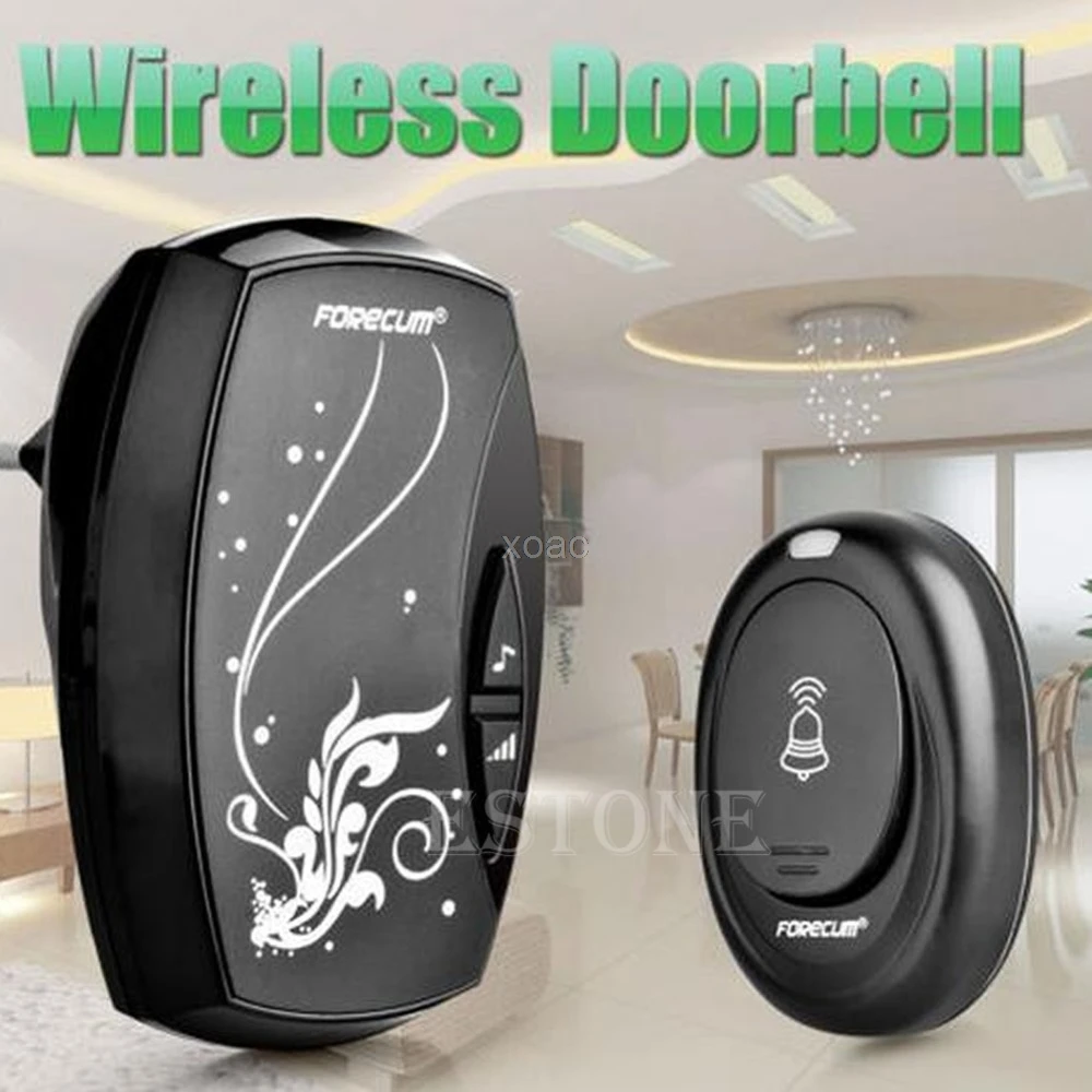 

Wireless 100M Range Remote Control Waterproof Intelligent Doorbell 36 Songs M04 dropship