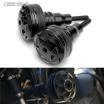 

For SUZUKI GSR 600 750 GSR600 GSR750 2006 2007 2008 2009 2010 Motorcycle CNC Frame Crash Pad Exhaust Sliders Crash Protector