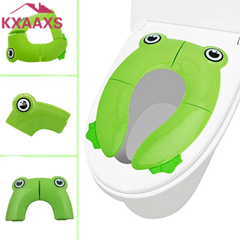 Foldable Potty Training Seat Baby Travel Toilet Potty Seat Covers Non