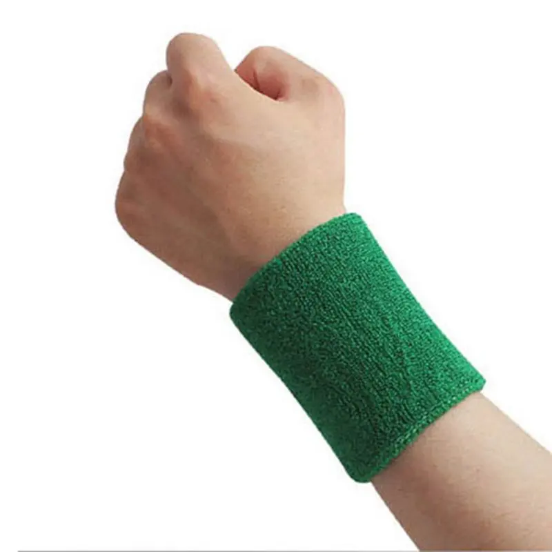 Terry Cloth Wristband Various Colors Sweatband Gold