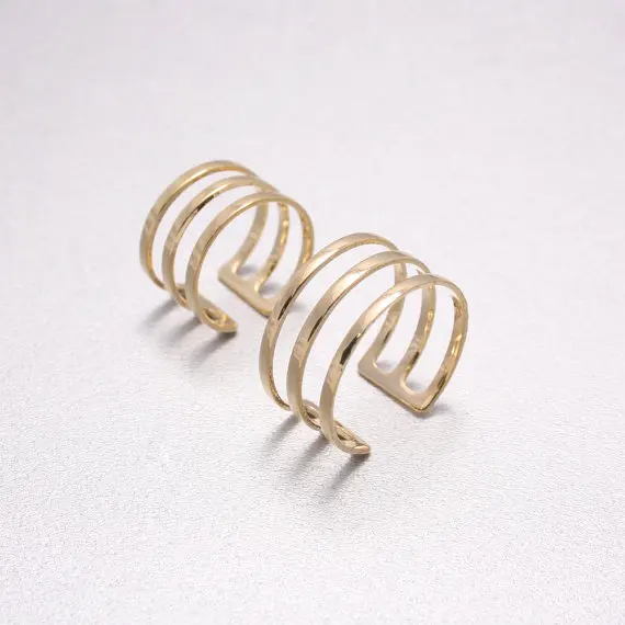 Open Band Ring & Above The Knuckle Ring