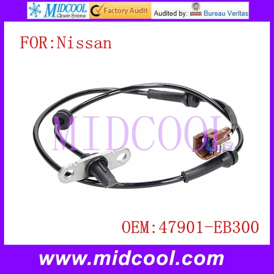 

New ABS Sensor Wheel Speed Sensor use OE No. 47901-EB300 for Nissan Navara
