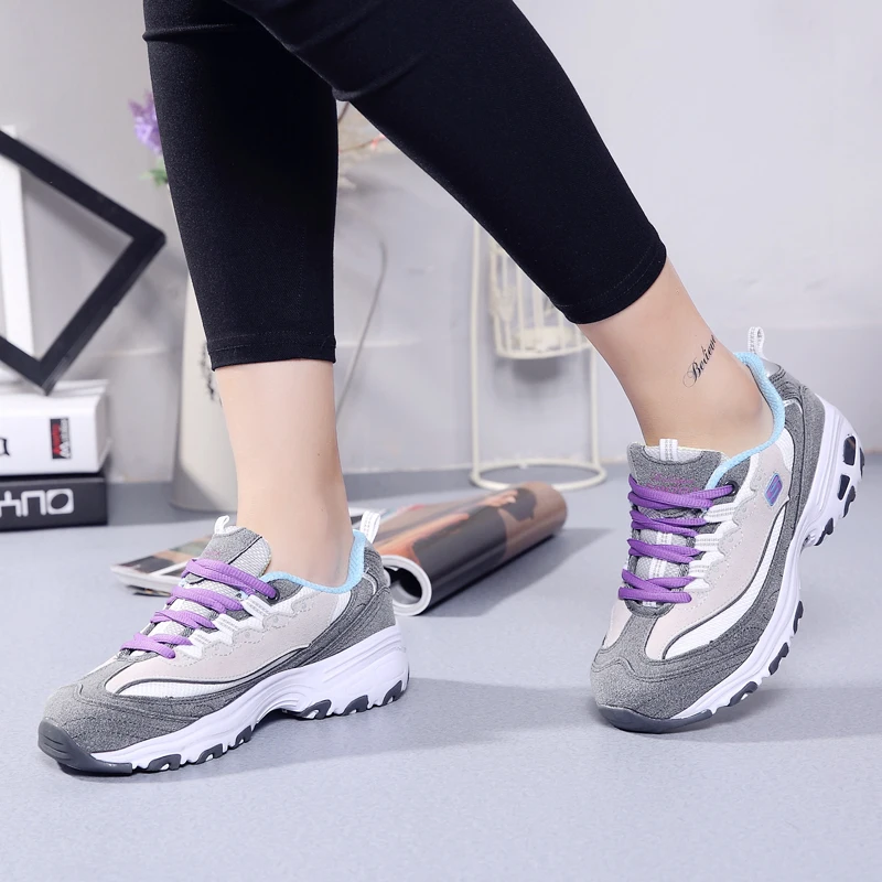 DQG Men Running Shoes Unisex Outdoor Sneakers Breathable Mesh Athletic Shoes Lightweight Training Shoes Couples Sport Shoes