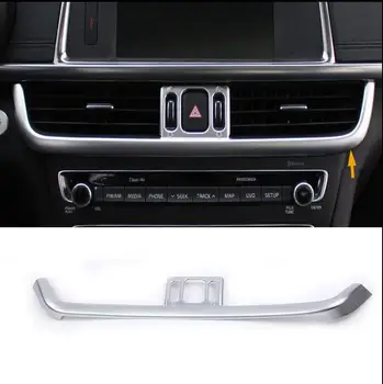 

Chromed ABS Plastic Console Air Condition Vent Outlet Trim For Kia Optima K5 2016