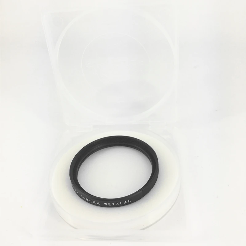 Leitz uv Filtro Protetor da Lente para Câmera Leica Prata Preta Prata Tl2 q D-lux Uv-a E39 E43 E46 E49 E52 E55 E60 E62 39 43 46 mm - Image 6