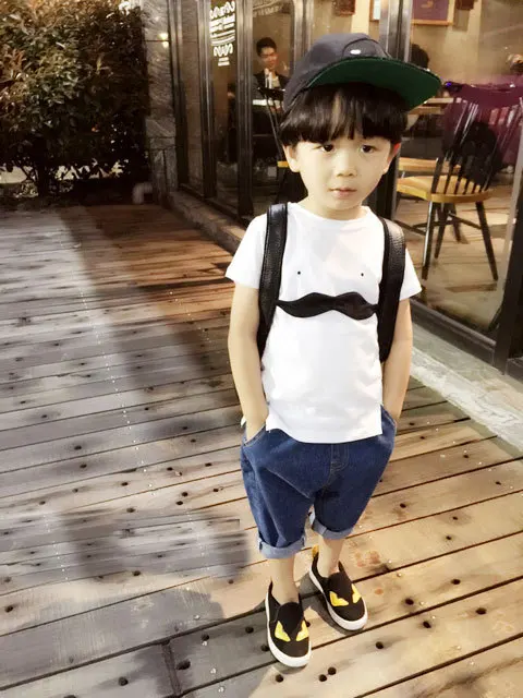 7Boys Denim Harem Jeans Kids Pants Trousers Light Color Cotton Soft Elastic Waist Casual Children Kids Roupas Menina Boys