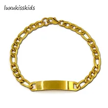 Роскошные цепочки из нержавеющей стали, браслеты для мужчин, золотые/серебряные ювелирные изделия,, браслеты