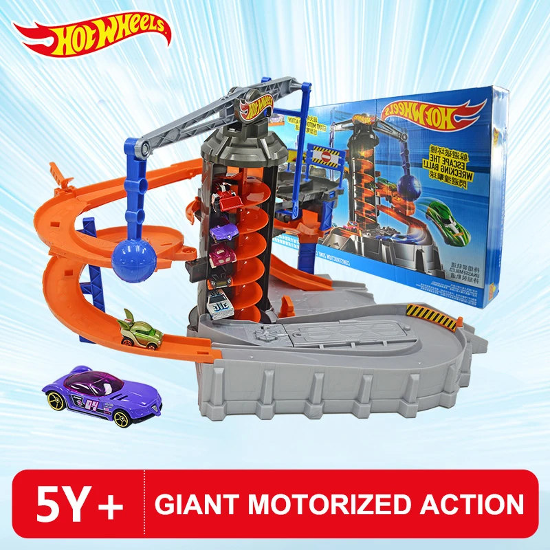 Hot Wheels городское приключение электрическая сцена трек набор DPD88 развивающая