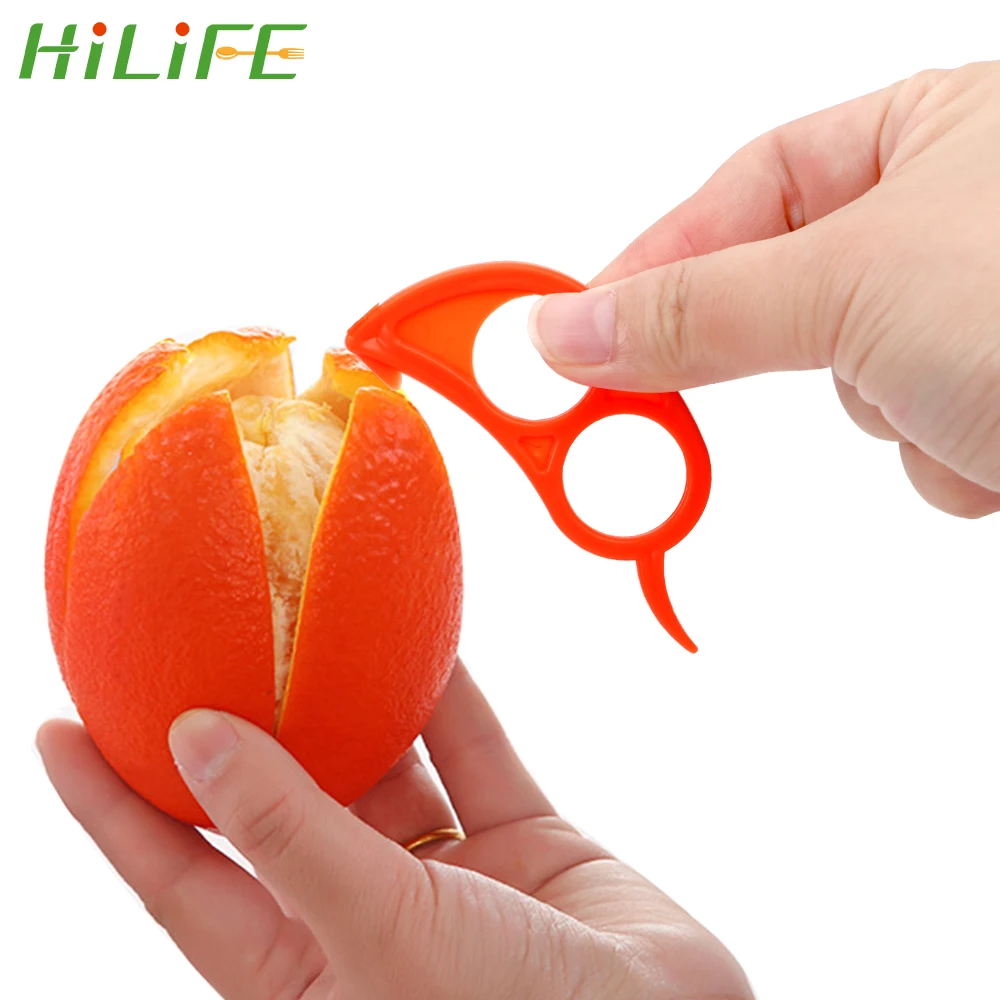 

HILIFE Fruit Peeling Device Lemon Slicer Kitchen Tools Citrus Knife Orange Peeling Device Orange Peeler Creative Mouse Shape