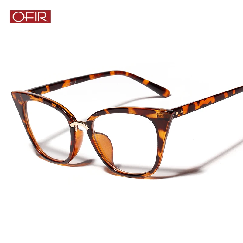 

2019 Retro Cat Eye Glasses Frame Women Transparent Optical myopia Eyeglasses Frames Men pc Glasses Vintage Eyewear