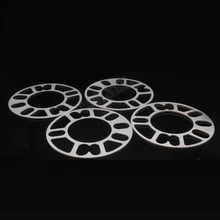 3 мм автомобильные алюминиевые легкосплавные колесные проставки панель прокладок для 4 отверстий ступицы колеса 4X98 4X100 4X108 4X114 автомобильные аксессуары