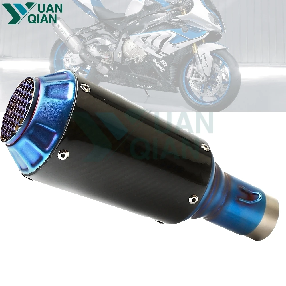 

36-51mm Universal Exhaust Pipe Muffler Motorcycle Silencer Exhaust Modified Escape exhaust for DUCATI KTM BWM R buell Benelli