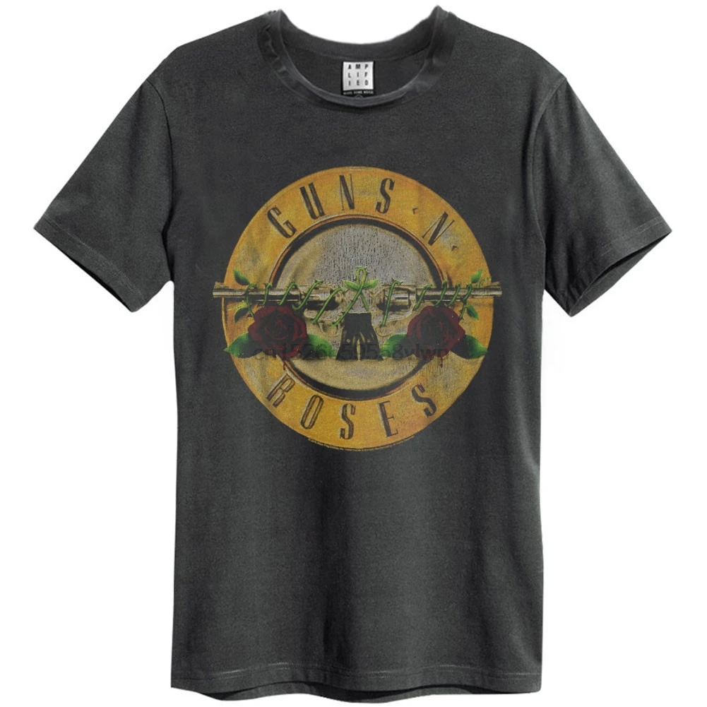 

Funny Men T Shirt Women Novelty Tshirt Guns N Roses Drum Slim Fit T Shirt Homme High Quality