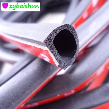 

1m Car door gasket with rubber big D + small D type waterproof slide soundproof belt for Porsche Cayenne Macan Macan S Panamera