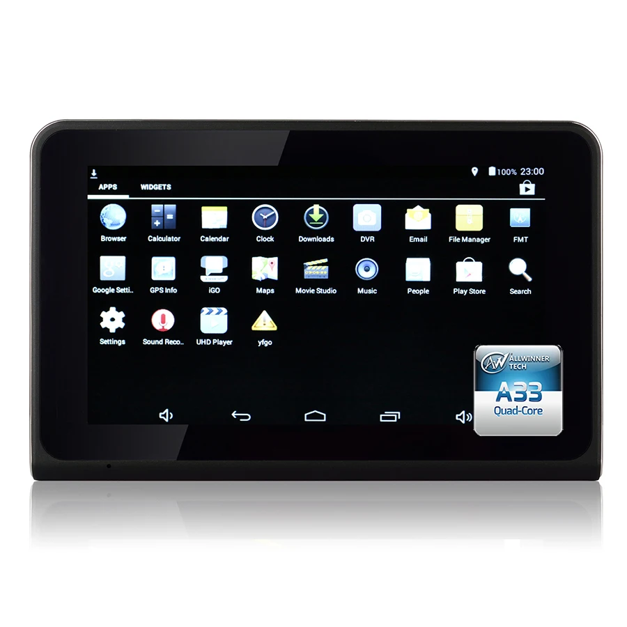Udricare 7 дюймов gps DVR Android автомобильный грузовик Навигация 16 Гб Видео рекордер радар