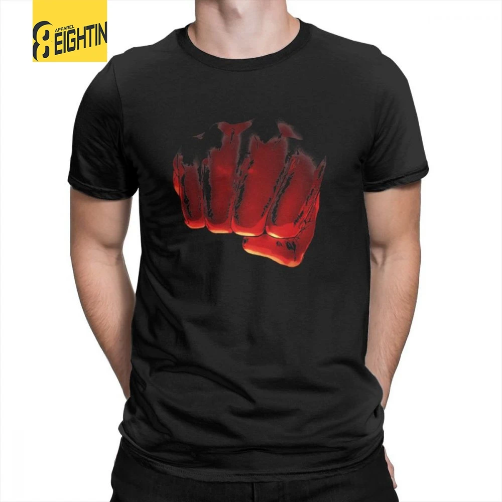 

One Punch Man Aitama T-Shirts Simple Style Purified Cotton Tees Plus Size Round Neck Short Sleeve Male T Shirts Japanese Comic