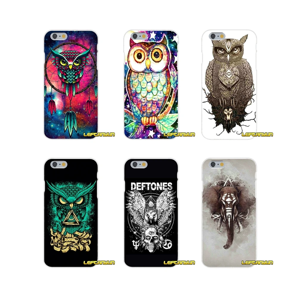 Beste Voor Sony Xperia Z Z1 Z2 Z3 Z4 Z5 compact M2 M4 M5 E3 T3 XA Aqua Uil Olifant in Kleurrijke retro flow zoo Soft Telefoon Case Silicone