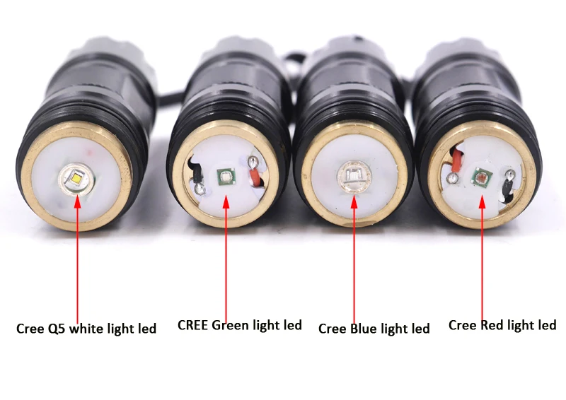 802 green flashlight
