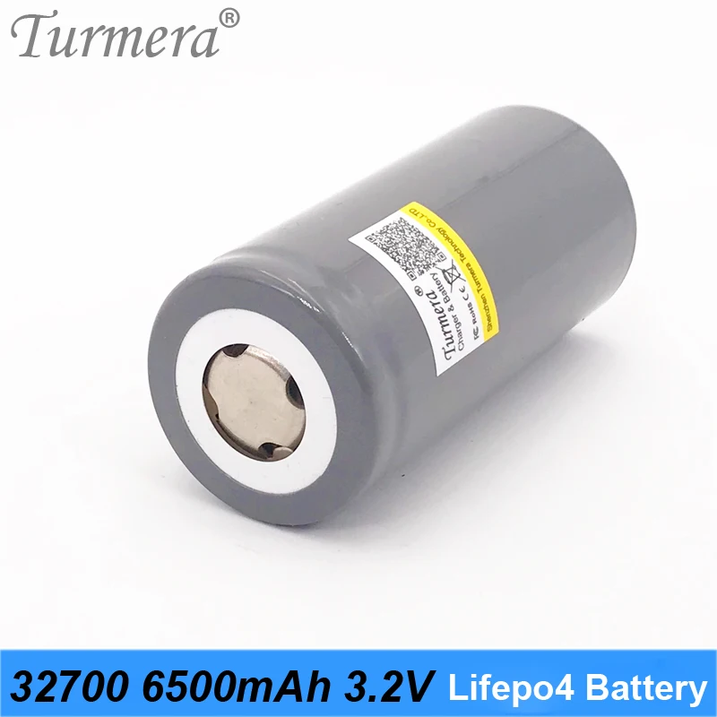Turmera Новинка 32700 зарядное устройство lifepo4 3 2 В 6500 мАч 33A 55A аккумулятор тока для