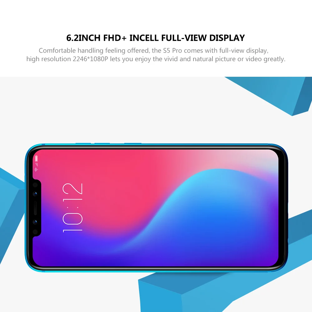 Смартфон Lenovo S5 Pro L58041 4G FDD LTE 6 2 дюйма QHD 2246x1080 Snapdragon восемь ядер двойная камера