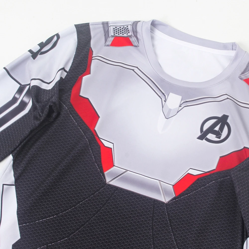 Avengers Endgame Realm Cosplay T shirt Top 3D t-shit Printed Tee Marvel Superhero Casual Tops Sweathirt Costume