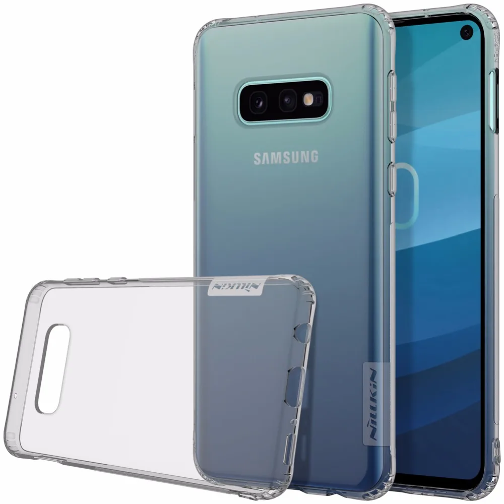 Чехол для samsung Galaxy S10e, Nillkin, натуральный, мягкий, TPU, прозрачный, противоударный, задняя крышка для samsung S10e