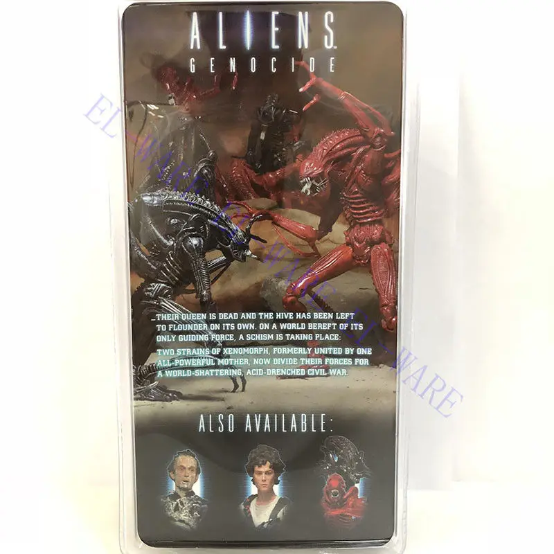 7 дюймов инопланетянин NECA серия 5 Alien Black Xenomorph Warrior 18 см ПВХ фигурка Коллекционная