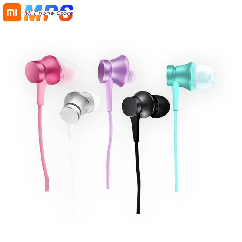 Оригинальные наушники Mi Xiaomi Piston 3 Fresh Youth Version 5 мм цветные с микрофоном |