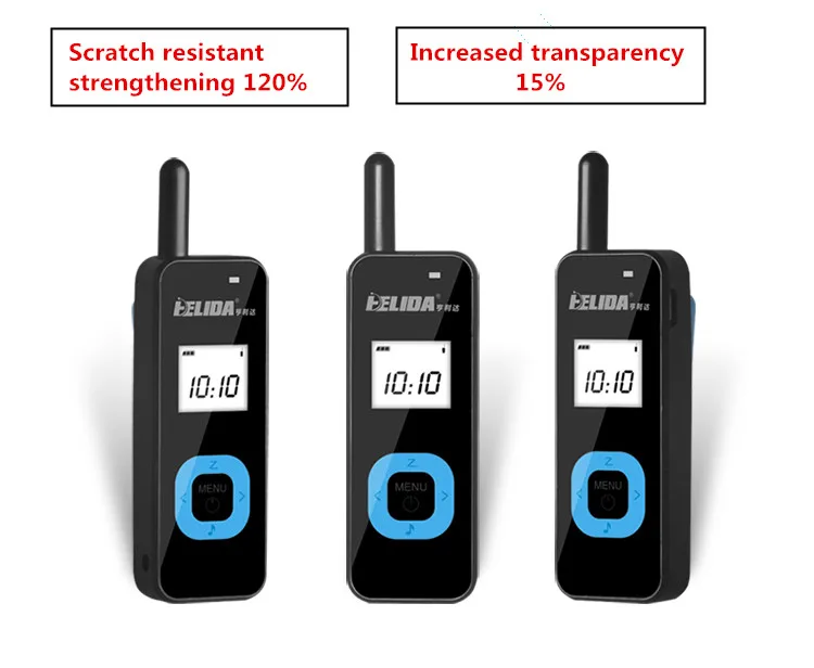 2 шт Наименьший Мини Walkie Talkie 25CH 2 W UHF 400-480 Mhz PMR446 VOX ЖК-дисплей Дисплей Любительское радио FM трансивер двухстороннее радио