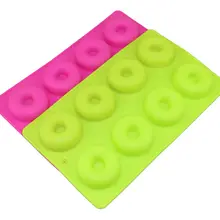 Силиконовый гель 8 даже пончик торт мыло запеканка, Маффин форма ангел круг