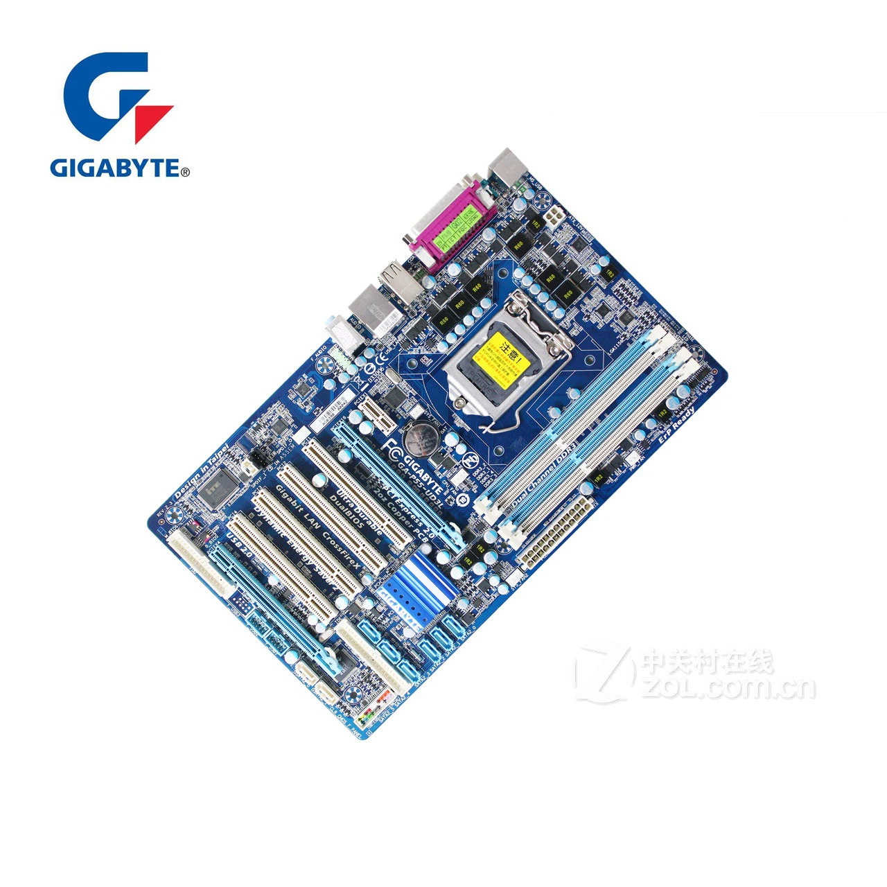 جيجابايت GA-P55-UD3L الأصلي اللوحة LGA 1156 DDR3 الصلبة الدولة سطح اللوحة النواة i7 i5 P55 UD3L DDR3 H55 تستخدم لوحات