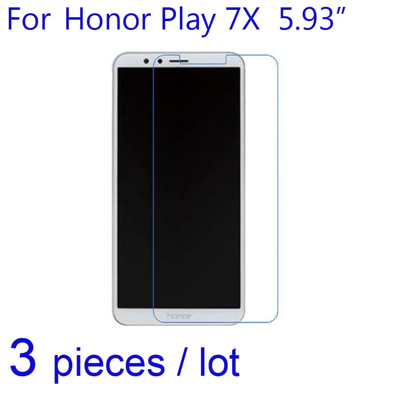 

3pcs Mobile Screen Protector Guard Clear/matte/Nano Anti-explosion Protective Films for Huawei Honor Play 7X/Nova 2i smartphone