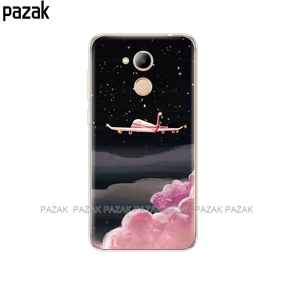 34368 Силиконовый чехол для телефона huawei Honor 6C Pro 5,", мягкий ТПУ чехол для телефона, задняя крышка для huawei 6C Pro/V9 PLAY full 360, противоударный - Цвет: 34368