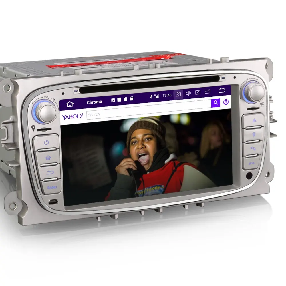 Top 7" Android 9.0 Pie OS Car DVD Multimedia GPS Radio for Ford Focus 2007-2010 & Ford Mondeo 2007-2011 & Ford C-Max 2008-2010 1