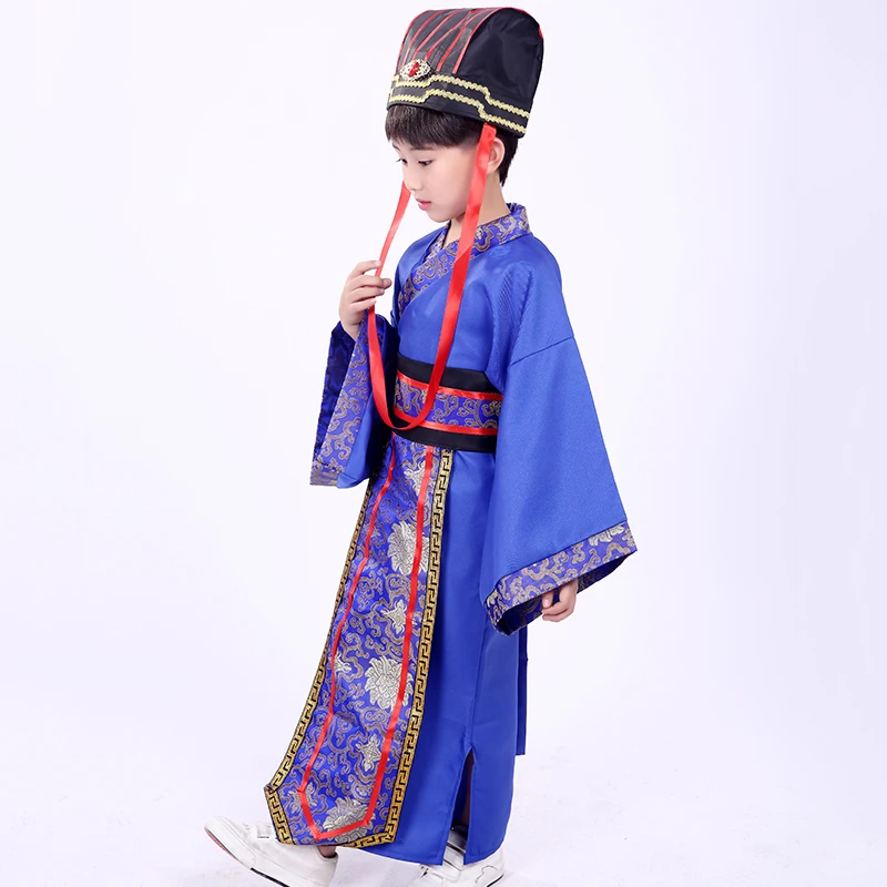 Костюм в детском стиле Hanfu классический рыцарский костюм старый сценическая