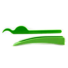 2 шт. прочный нейлоновый Клин лом слесарный инструмент мастер Замок Пластиковый лом набор автомобилей слесарные инструменты зеленый набор