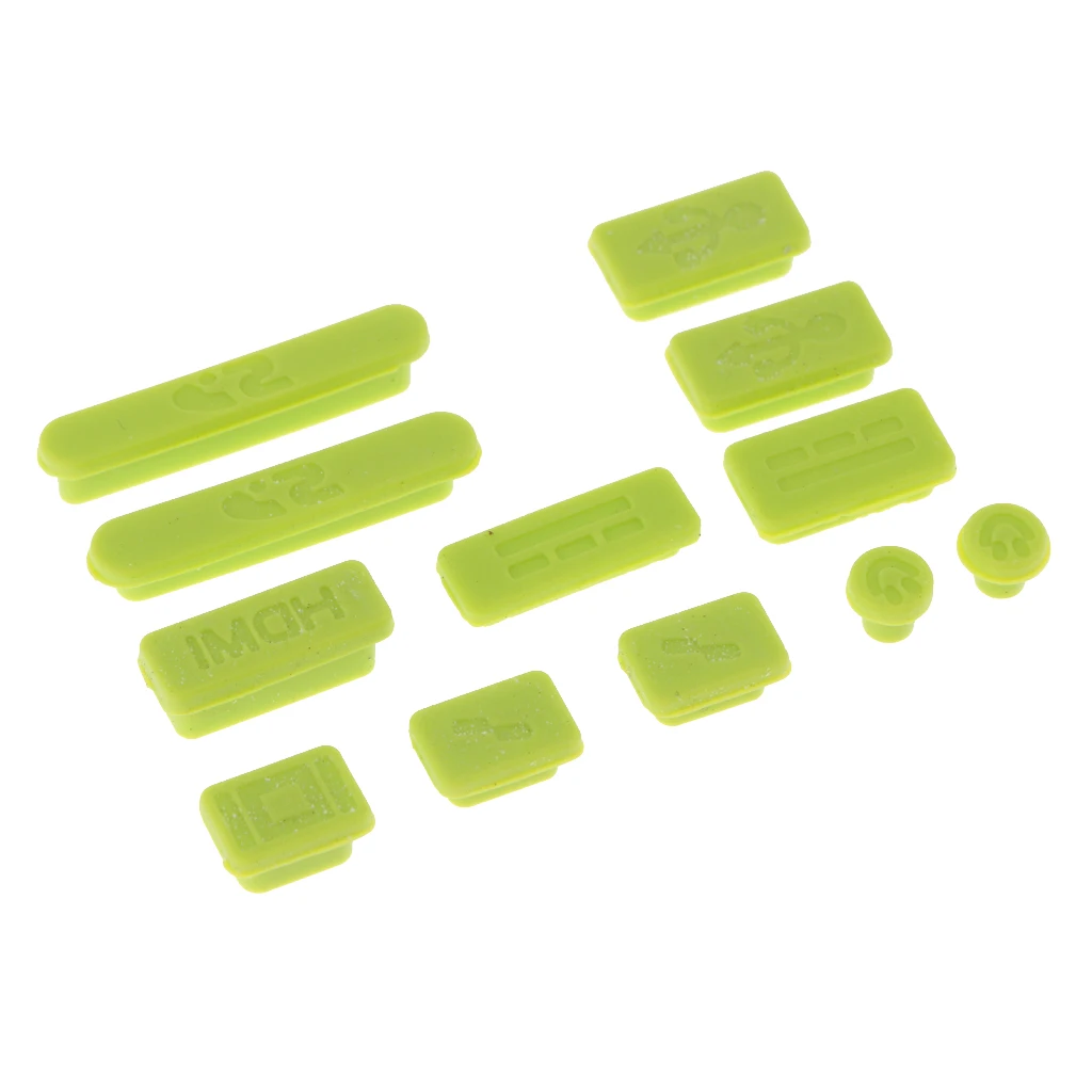 Dustproof / Anti Dust Plug For Apple Notebook Macbook Pro/Air/Retina Green