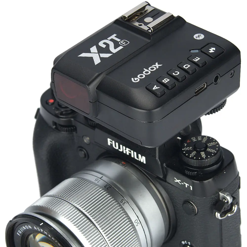 Беспроводной триггер Godox X2 X2T 2 4 ГГц TTL 1/8000 с HSS для Fujifilm подключение по Bluetooth